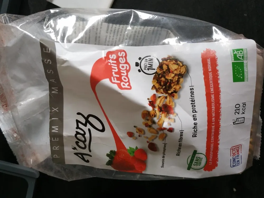Premix masse Fruits rouges
