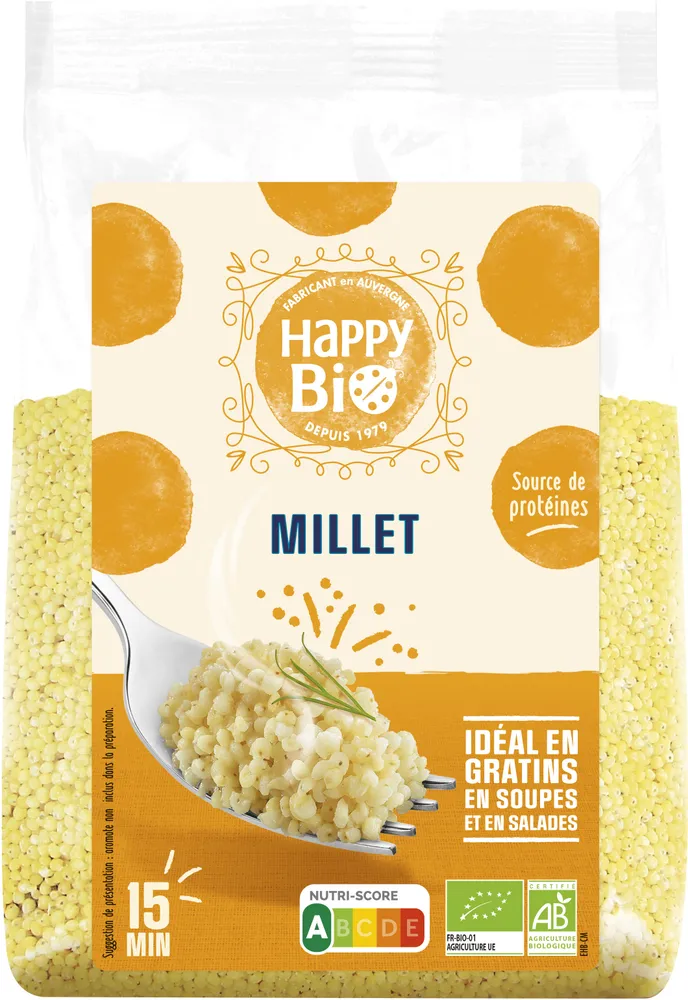 Millet doré décortiqué
