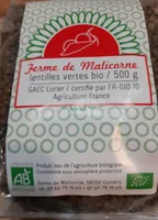 Lentilles vertes bio