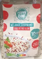 Melange gourmand duo de riz et lin