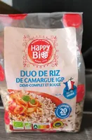 Duo de riz de campagne IGP demi-complet et rouge