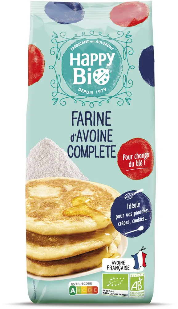 Farine d'avoine complète