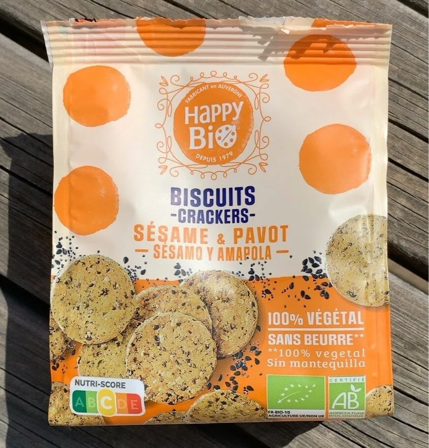 Crackers Sesame & Pavot