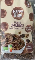 Muesli crujiente doble chocolate