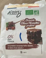 Brownie choco noisette