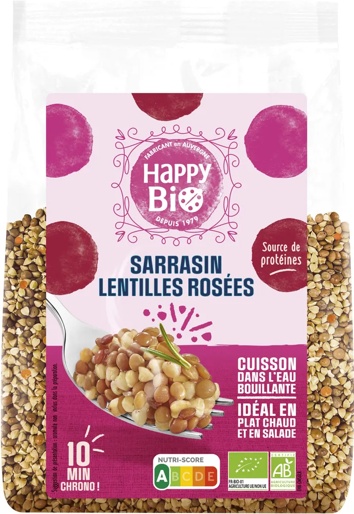 Mélange Sarrasin-Lentilles rosées