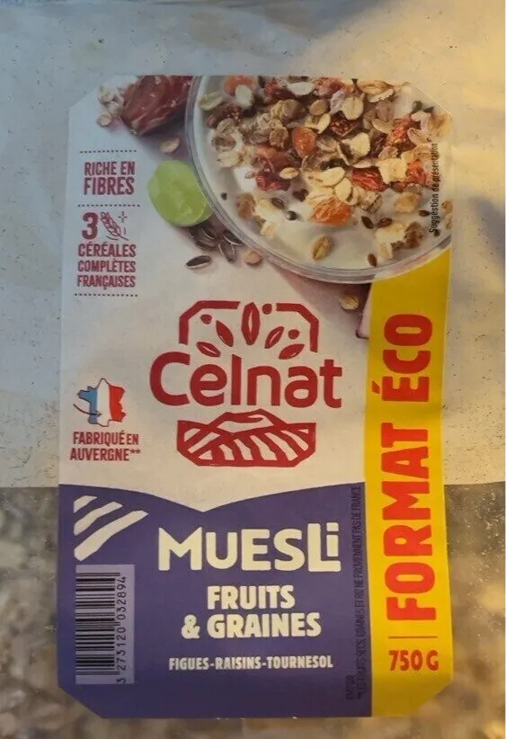 Muesli fruits & graines