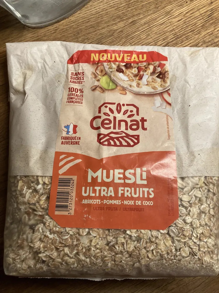 Muesli ultra fruits