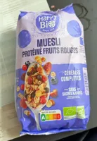 Muesli protéiné fruits rouges