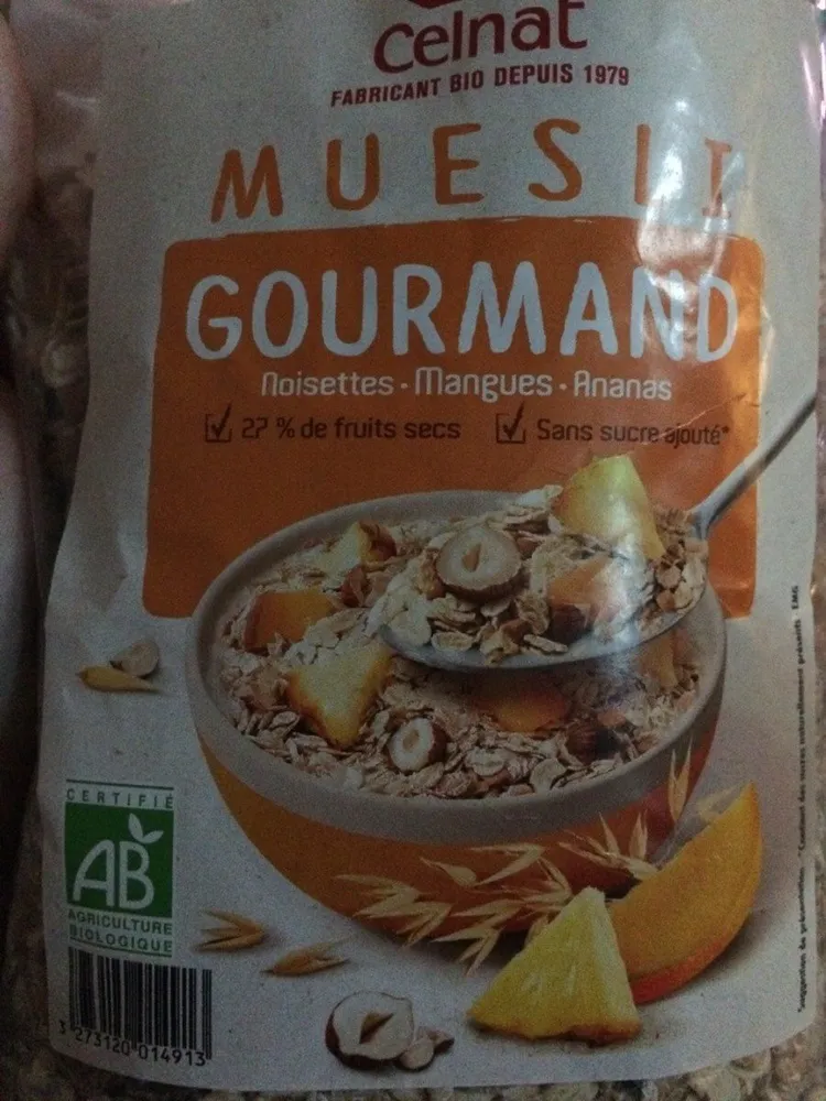 Muesli gourmand