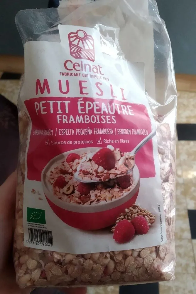 Museli à la framboise