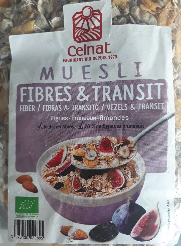 Muesli  fibre et transit