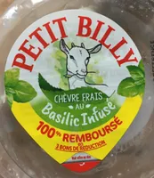 Chèvre frais au basilic infusé