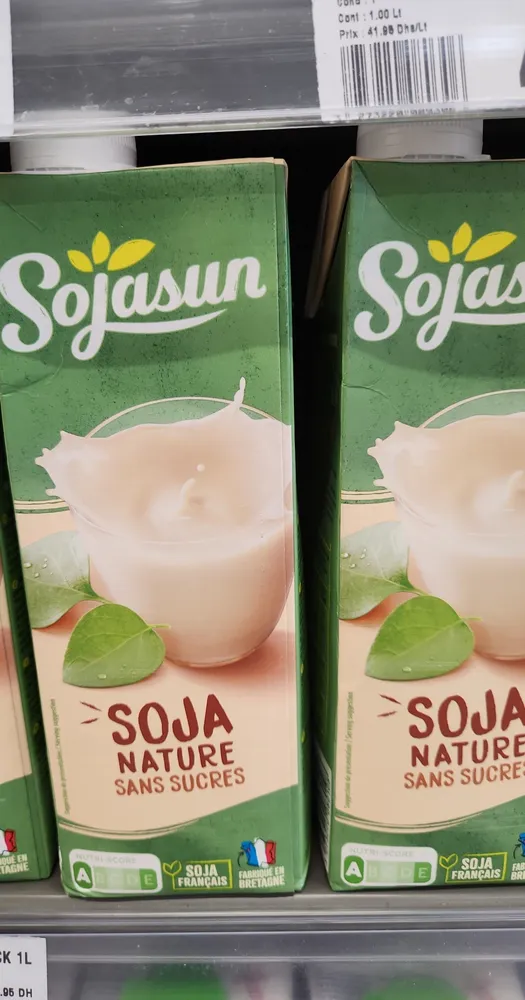 SOJA NATURE SANS SUCRES