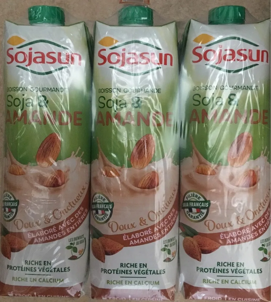 Boisson gourmande soja & amande