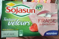 Dessert pulpe de fruits fraise - Texture Velours