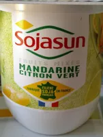 Dessert végétal, Fruits mixés Mandarine-Citron Vert 4 x 100 g