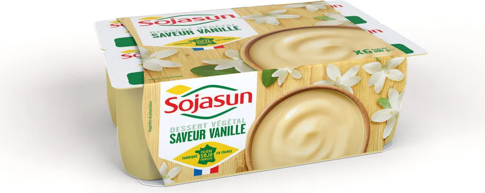 Dessert au soja saveur vanille