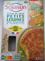 Steak de Soja Petits Légumes