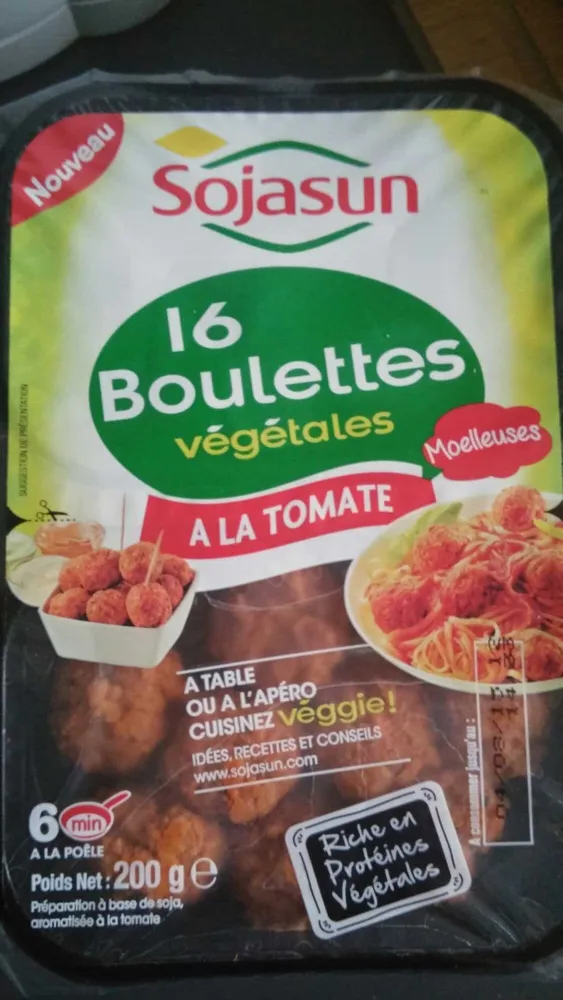 Boulettes végétales à la tomate