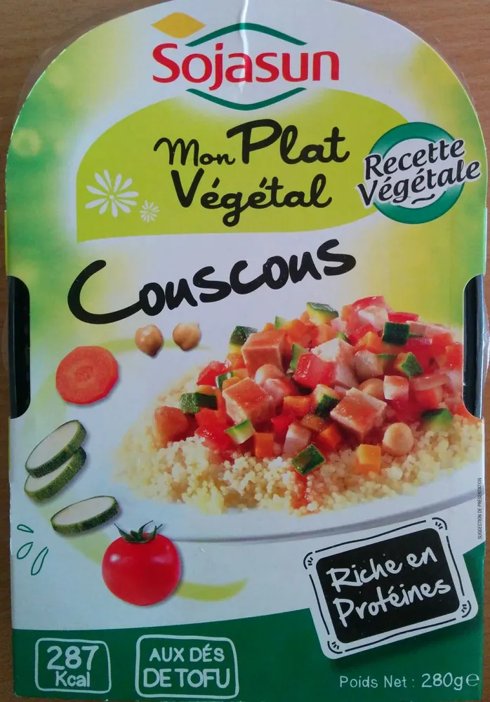 Couscous aux dés de tofu