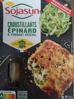 Croustillant épinards et fondant végétal