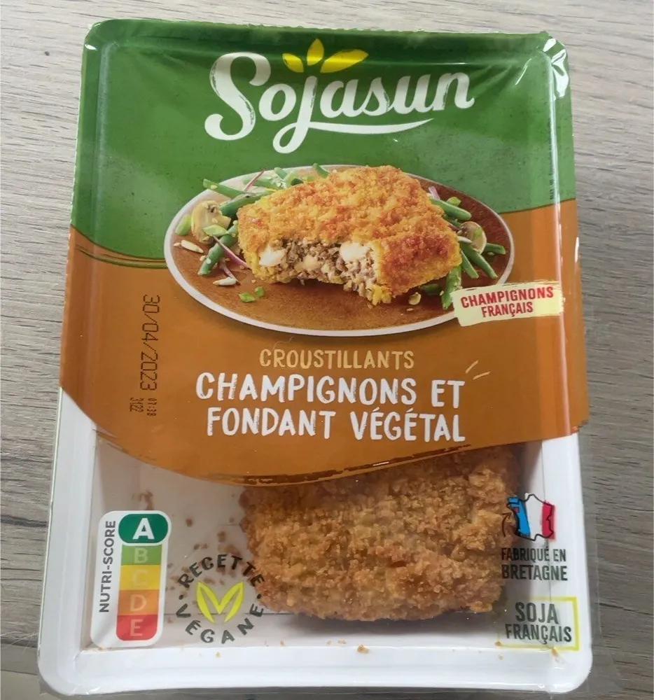 Croustillants Champignons et fondant végétal