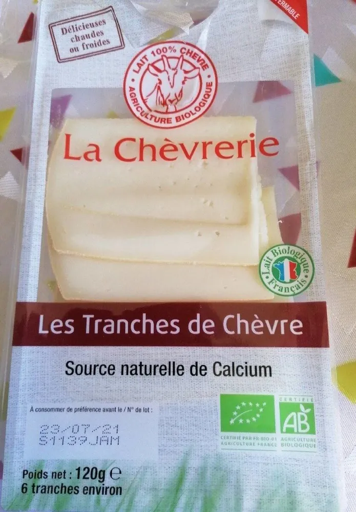 Les tranches de chèvre