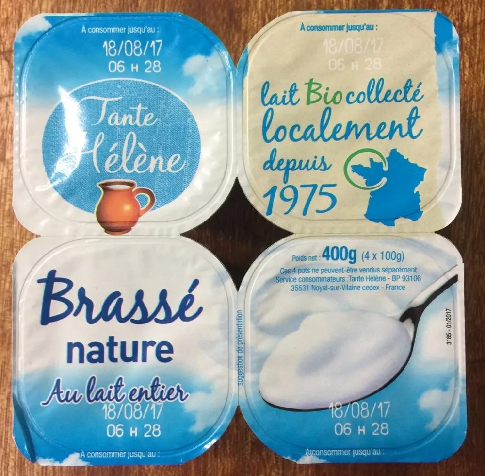 YAOURT BRASSE NATURE
