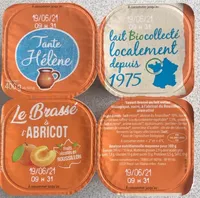 Brassé abricot