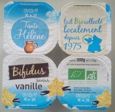 Bifidus saveur vanille