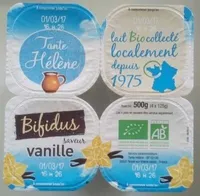 Bifidus saveur vanille