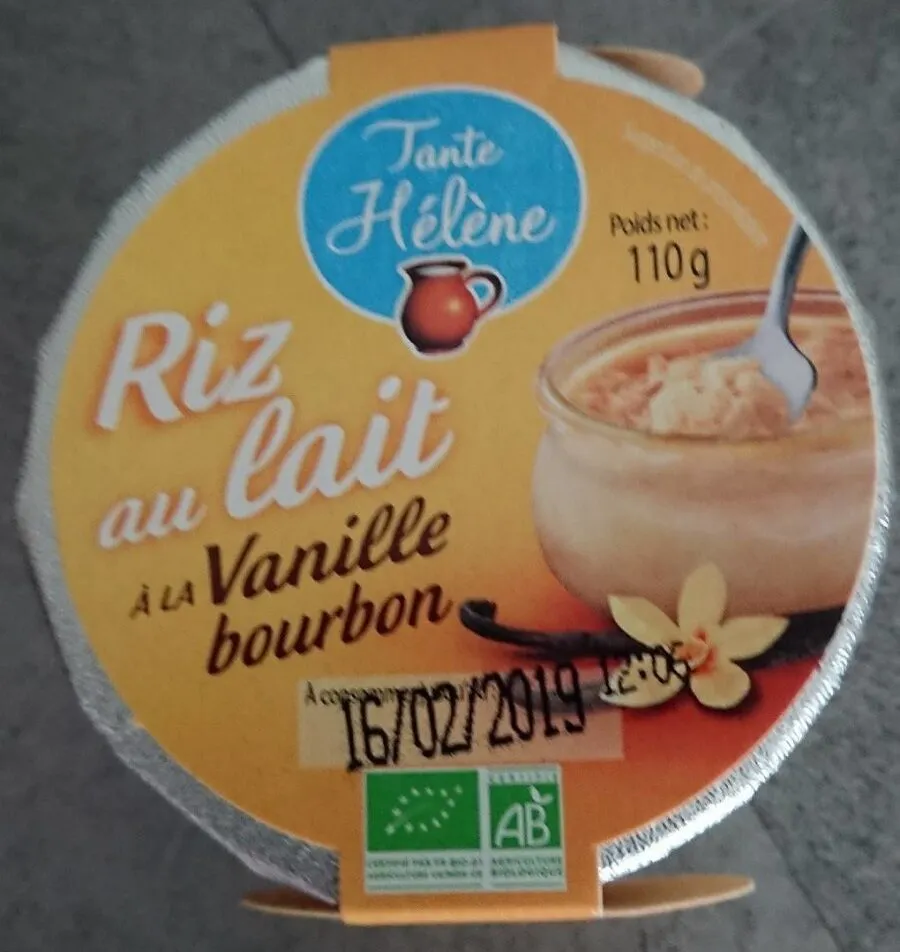 Riz au lait