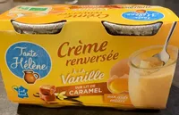 Creme renversée à la Vanille sur lit de Caramel