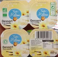 Dessert à la vanille