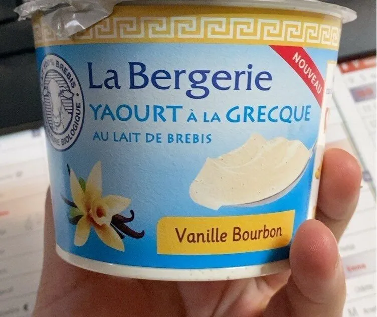 Yaourt a la grecque brebis vanille