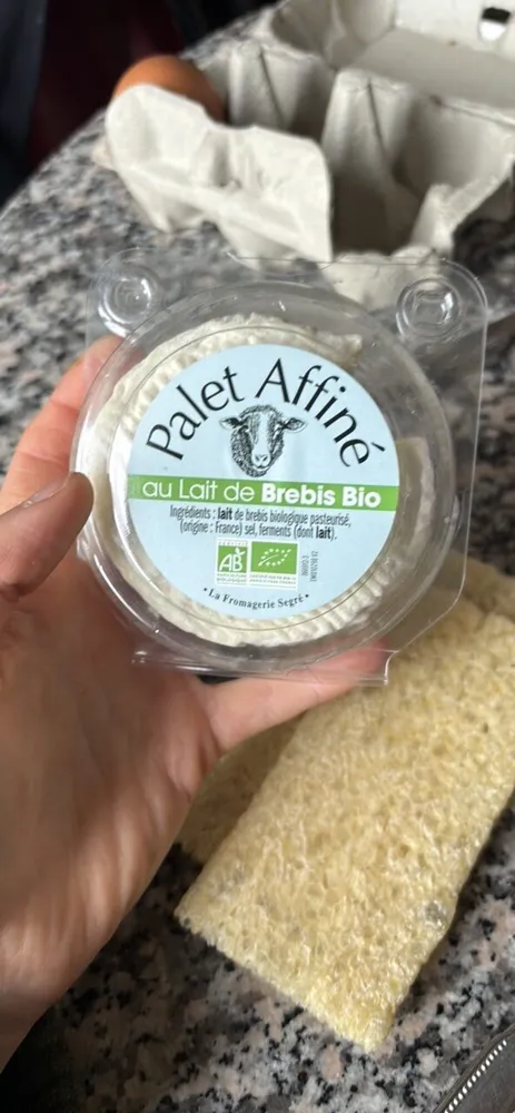 Fromage au lait de brebis affiné bio