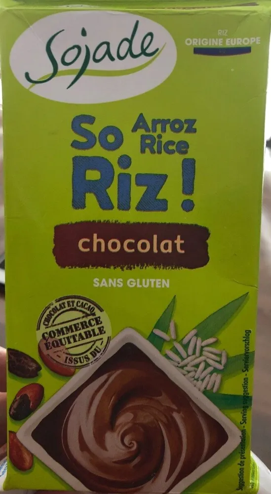 Crème dessert riz chocolat