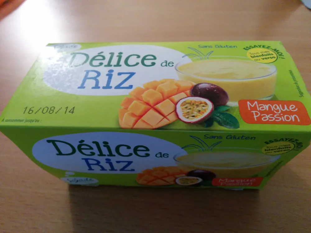 Délice de riz Mangue Passion