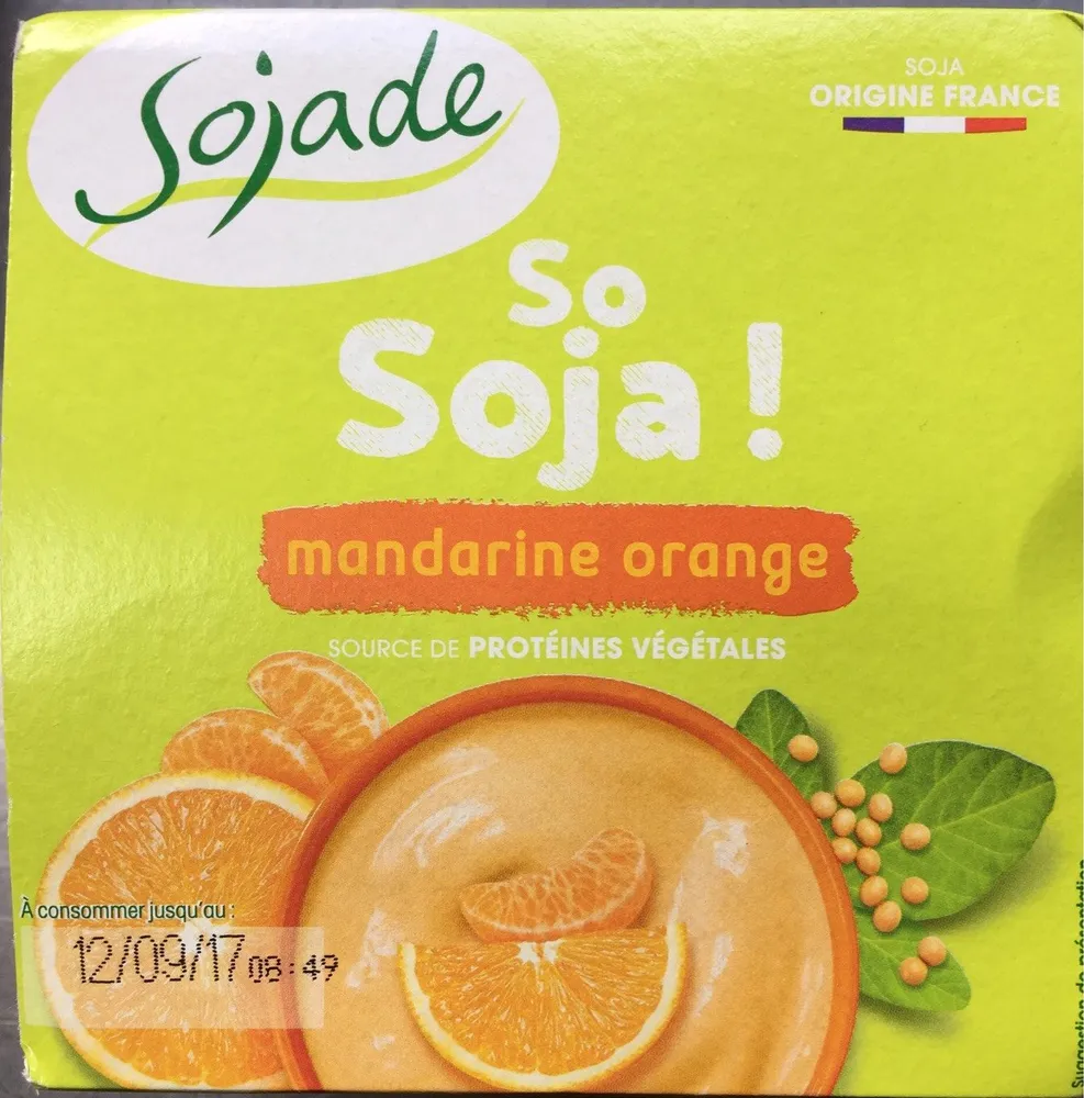 Sojade Mandarine Orange
