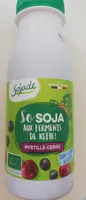 So soja aux ferments de kéfir myrtille-cerise