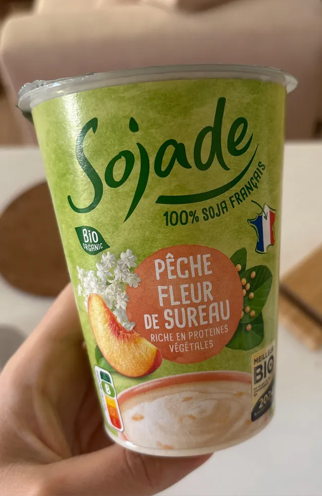 Spécialité au soja, Pêche Fleur de Sureau