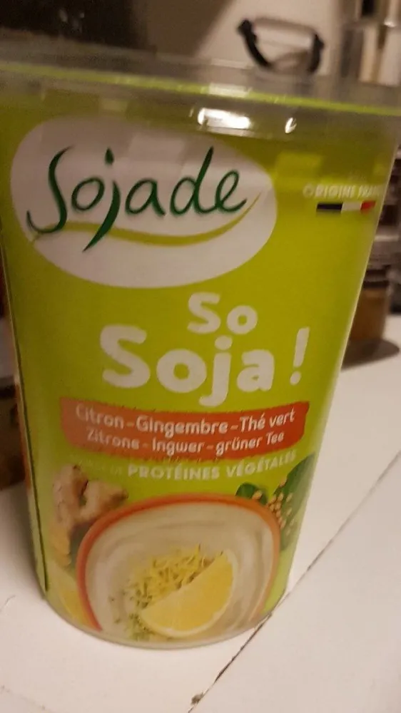 So Soya - Zitrone Ingwer Grüner Tee