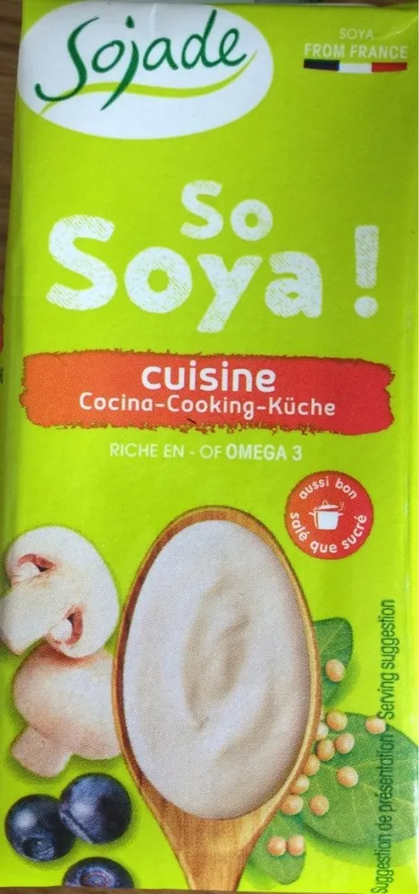 So Soya! Cuisine Riche en OMEGA3