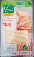 Tranches moelleuses de fromage bio