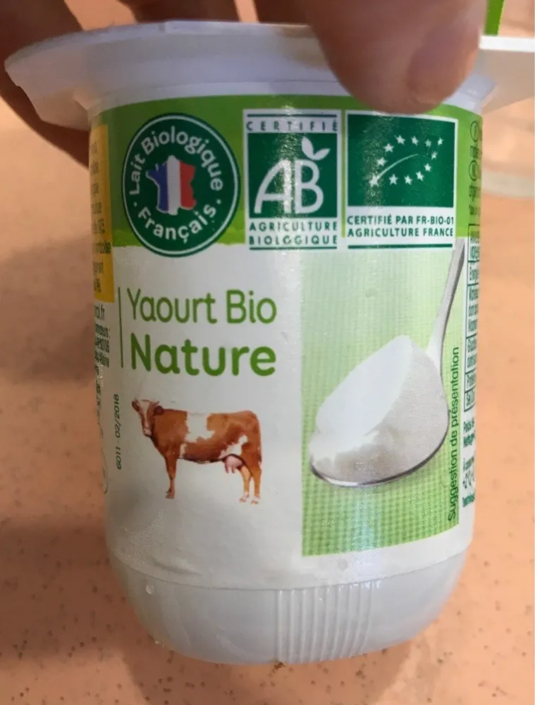 Yaourt Nature 1 / 2 écrémé Bio Vrai
