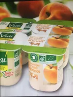 Yaourt bio brassé Abricot