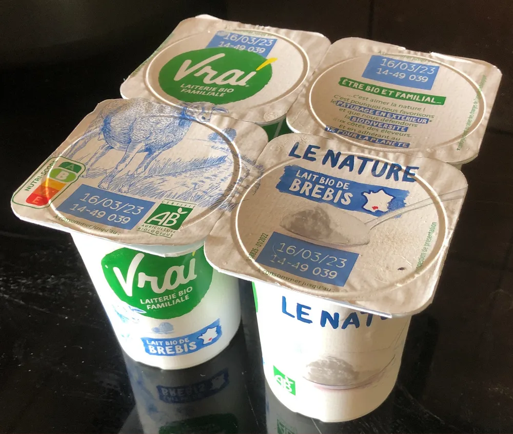 Yaourt Nature Brebis