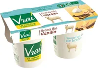 Yaourt au lait de brebis bio à la vanille