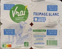 Fromage blanc nature au lait de brebis biologique